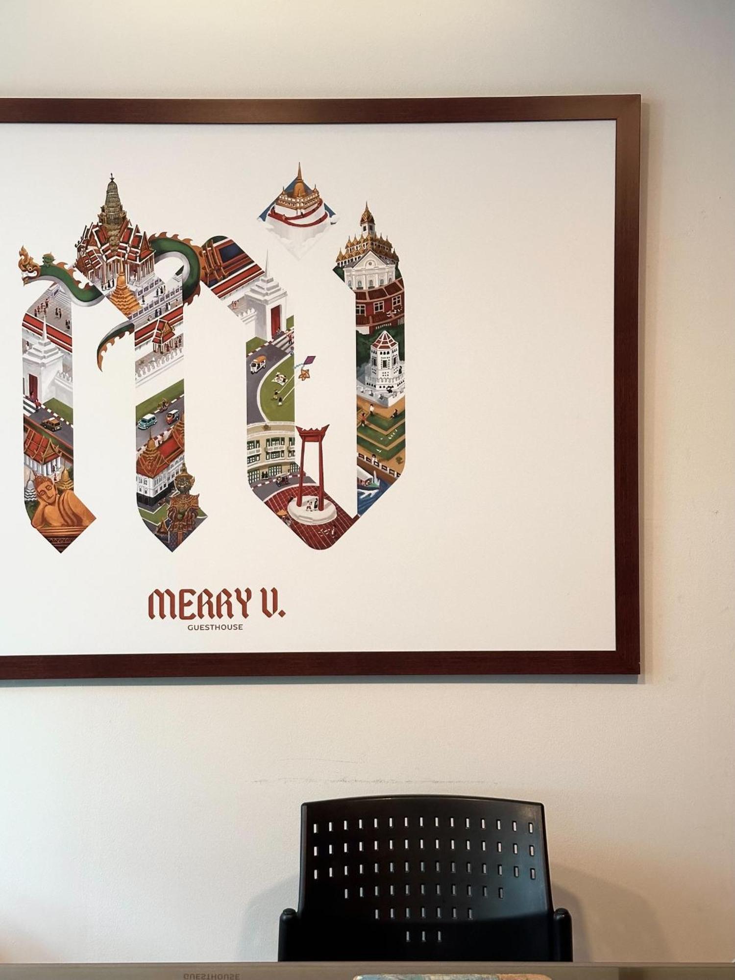 Merry V Guesthouse بانكوك المظهر الخارجي الصورة